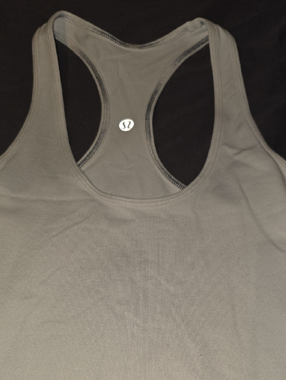 Lululemon White Racerback Tank - Picture 2 of 7